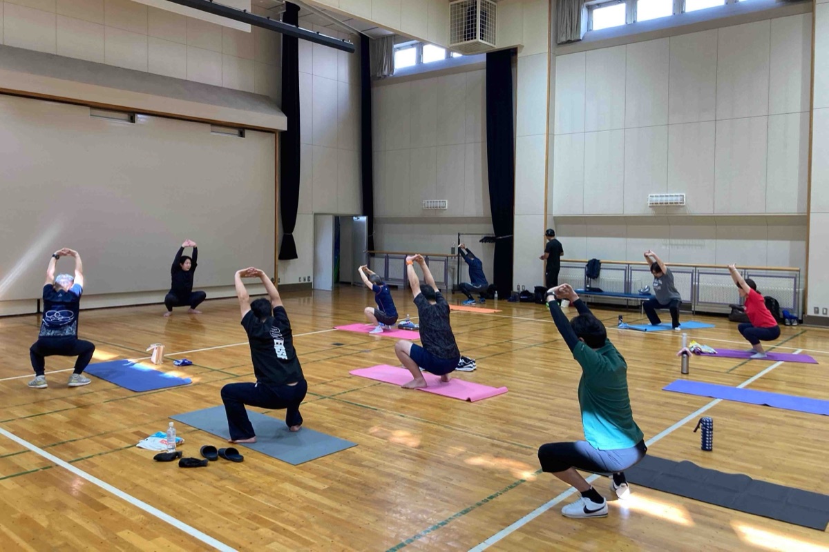 Ogasaka Ski: third off-season conditioning session