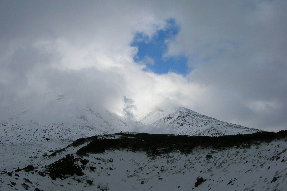 Mount Asahidake, Daisetsuzan National Park, in early winter
