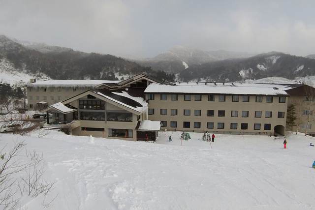 The Manza Prince Hotel and ski slope, Gunma